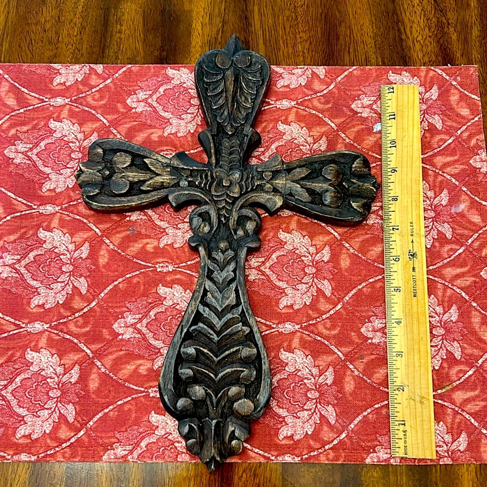 Handmade wooden cross
